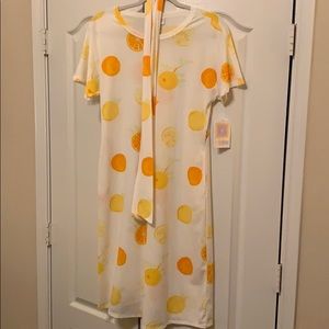 New lularoe Marley dress rare citrus print